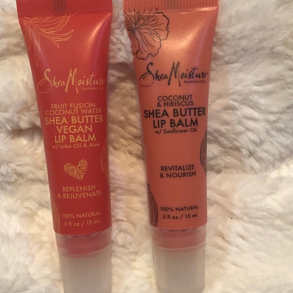 Shea Moisture Lip Balm Bundle